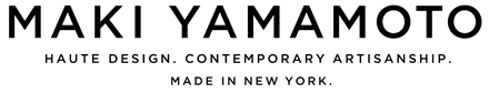 Maki Yamamoto Textile Studio have been used to create designer furniture and upholstery, lighting fixtures, pillows, drapery, window panels, bed linens, and other luxury home décor. Available in running yardage, fabric is painted, stitched, and embroidered by hand in our studio.